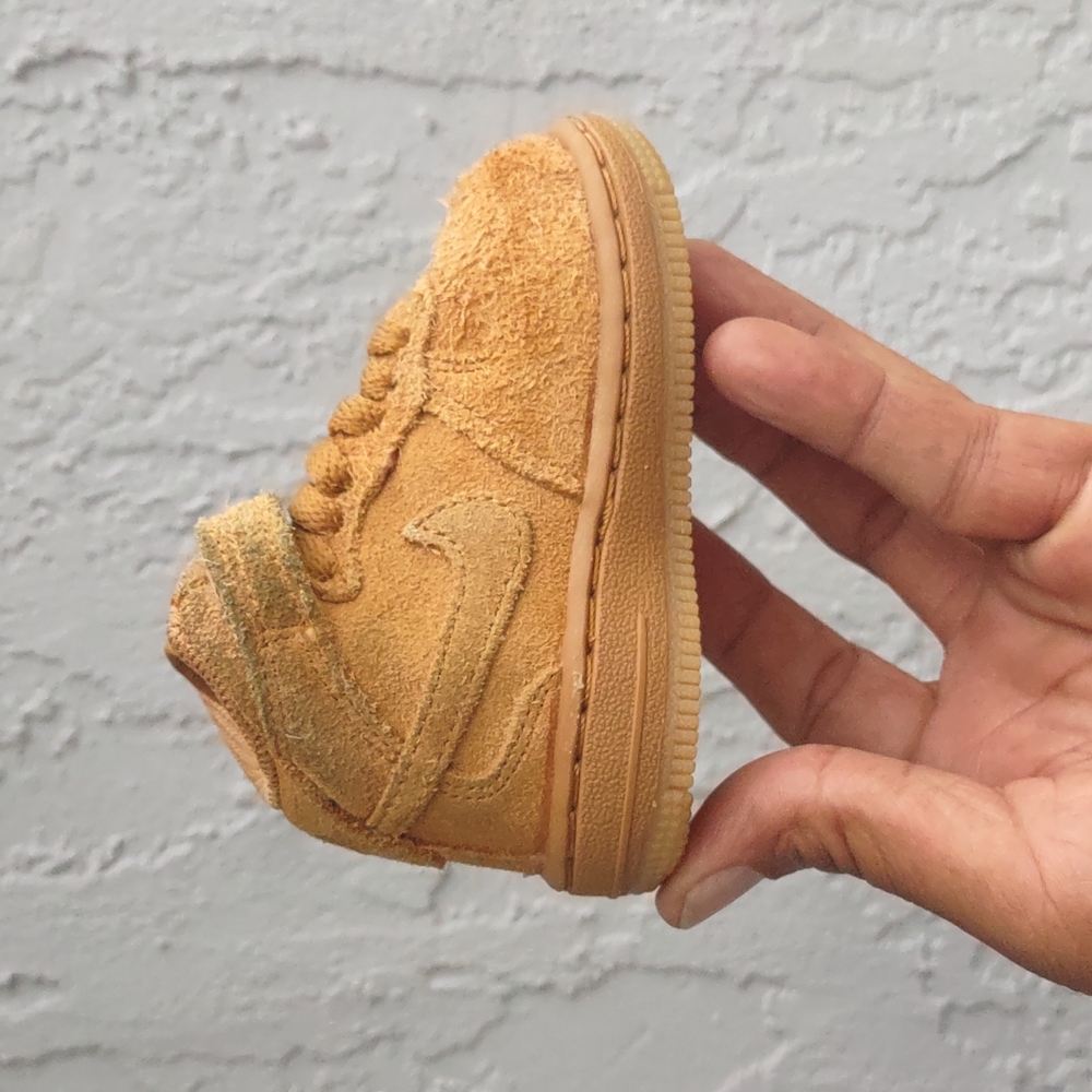 Nike Kids Force 1 Mid LV8 (TD) Sneakers (4C) - Picture 10 of 17
